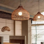 Pendant Lamp - Vintage Wicker Rattan