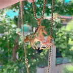 Pendant Necklace - Stainless Steel Animal Lover