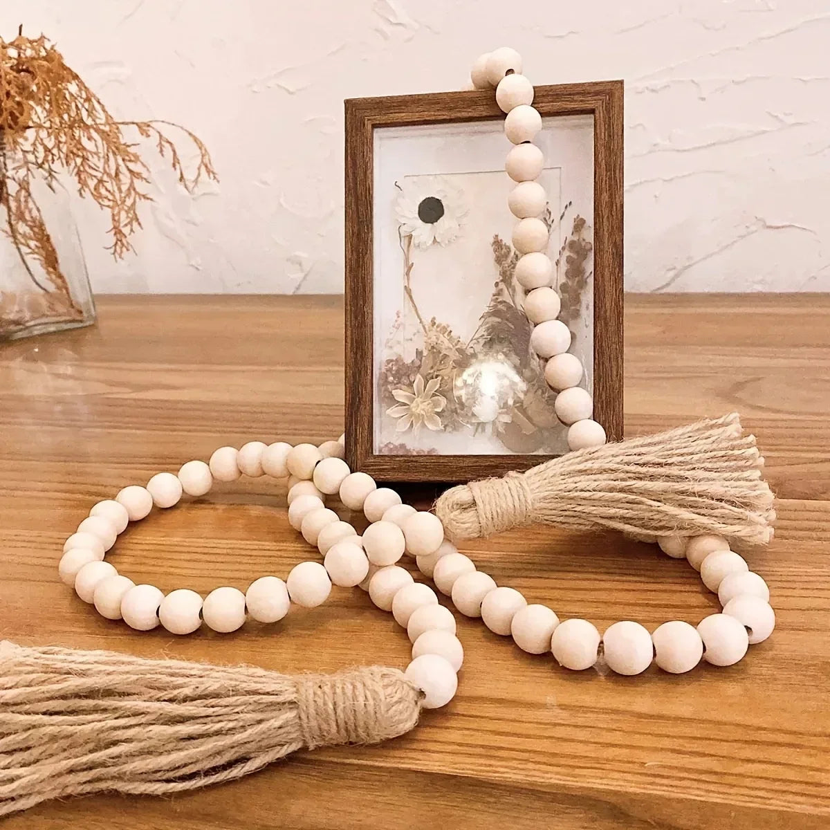 Pendant - Rustic Wood Tassel