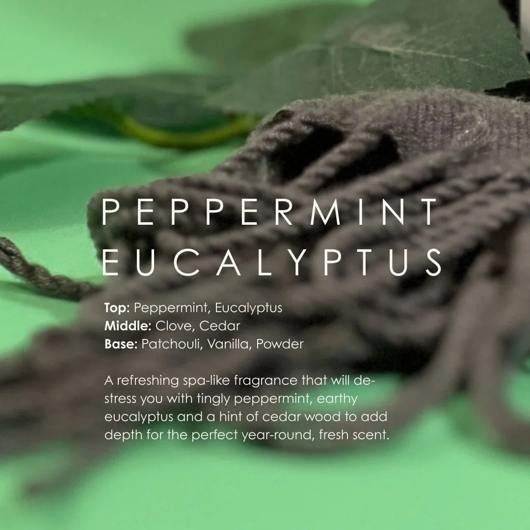 Peppermint Eucalyptus Reed Diffuser Grand Candles LLC