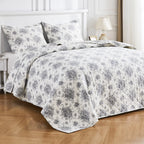 Petit Toile Cotton Flannel Quilt Set Mélange Home