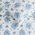 Petit Toile Cotton Flannel Quilt Set Mélange Home