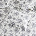 Petit Toile Cotton Flannel Quilt Set Mélange Home