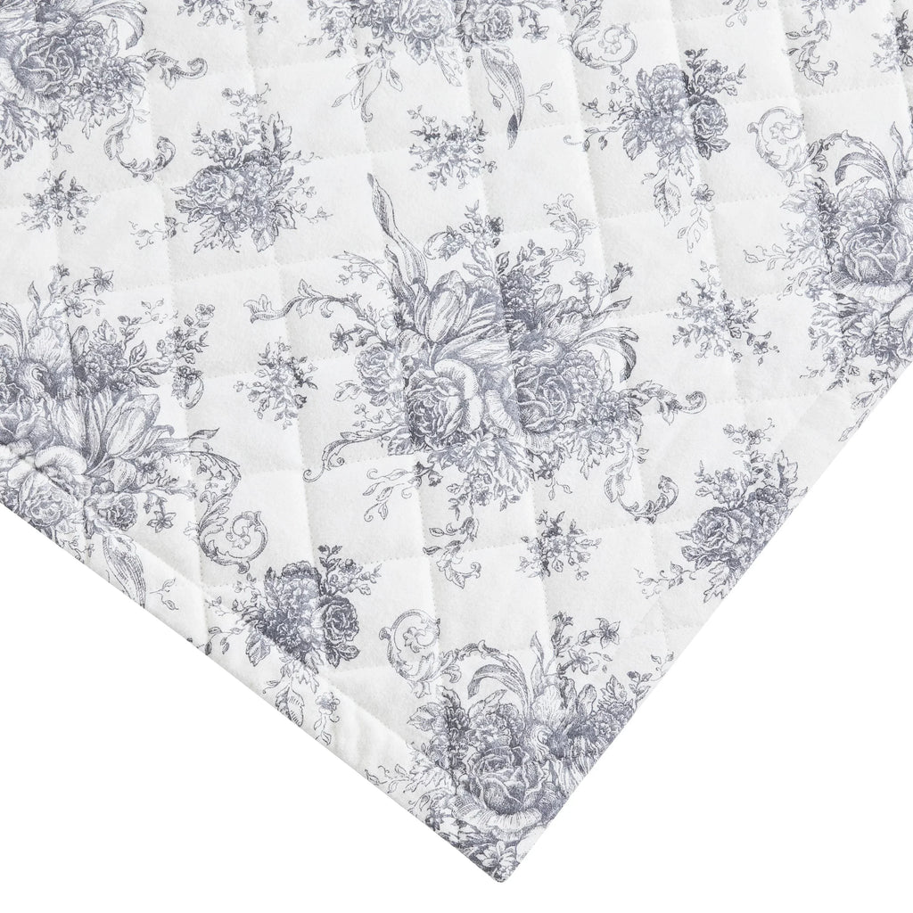 Petit Toile Cotton Flannel Quilt Set Mélange Home