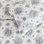 Petit Toile Cotton Flannel Quilt Set Mélange Home