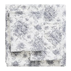 Petit Toile Cotton Flannel Quilt Set Mélange Home