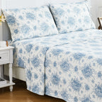 Petit Toile Flannel Sheet Sets Mélange Home