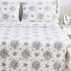 Petit Toile Flannel Sheet Sets Mélange Home