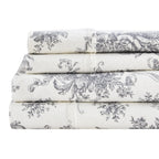 Petit Toile Flannel Sheet Sets Mélange Home