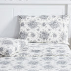 Petit Toile Flannel Sheet Sets Mélange Home