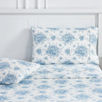 Petit Toile Flannel Sheet Sets Mélange Home