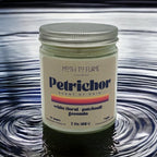 Petrichor – Grounding Earth-scented Candle (7 Oz), side view - House Of Avana