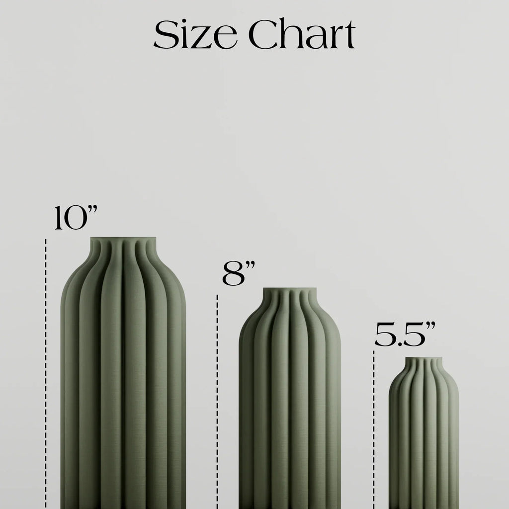 Pillar Vase, angled view - House Of Avana