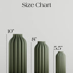 Pillar Vase, angled view - House Of Avana