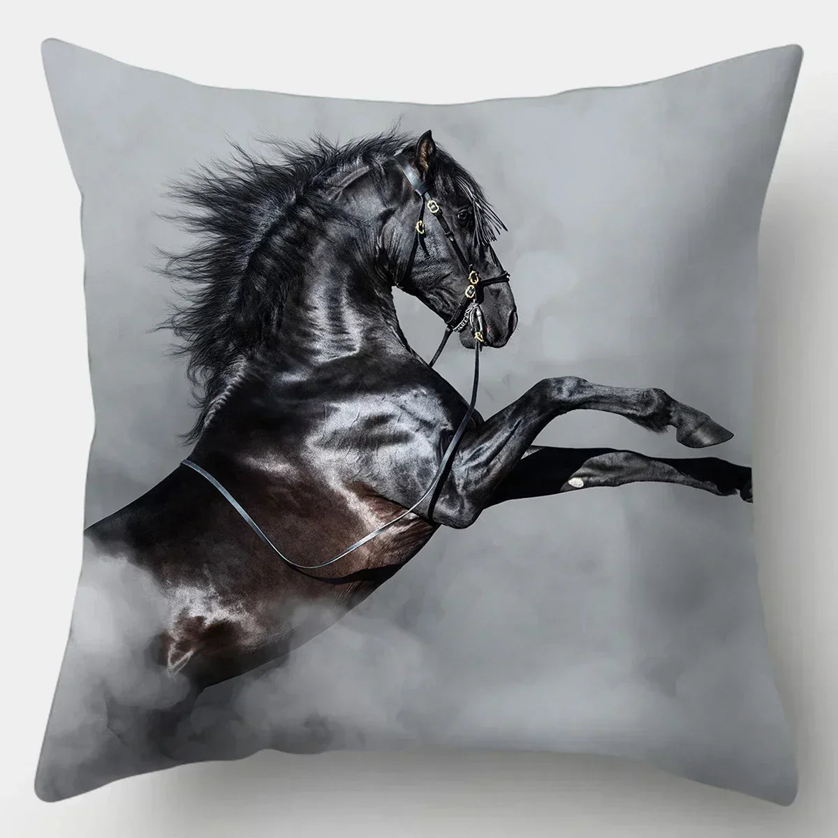 45x45cm Pillow Case Home Decor Pillows Covers Sofa Bedroom Wild Animal Pillow Case Pillows Lion Horse... - House Of Avana
