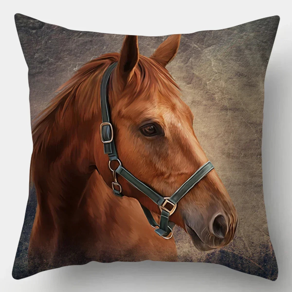 45x45cm Pillow Case Home Decor Pillows Covers Sofa Bedroom Wild Animal Pillow Case Pillows Lion Horse... - House Of Avana