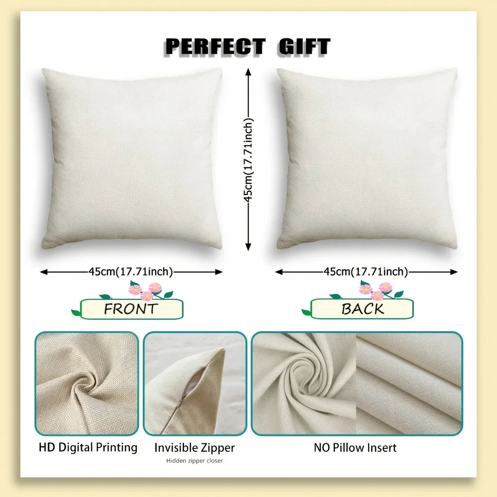 Pillow Covers - Vintage Polyester 18x18