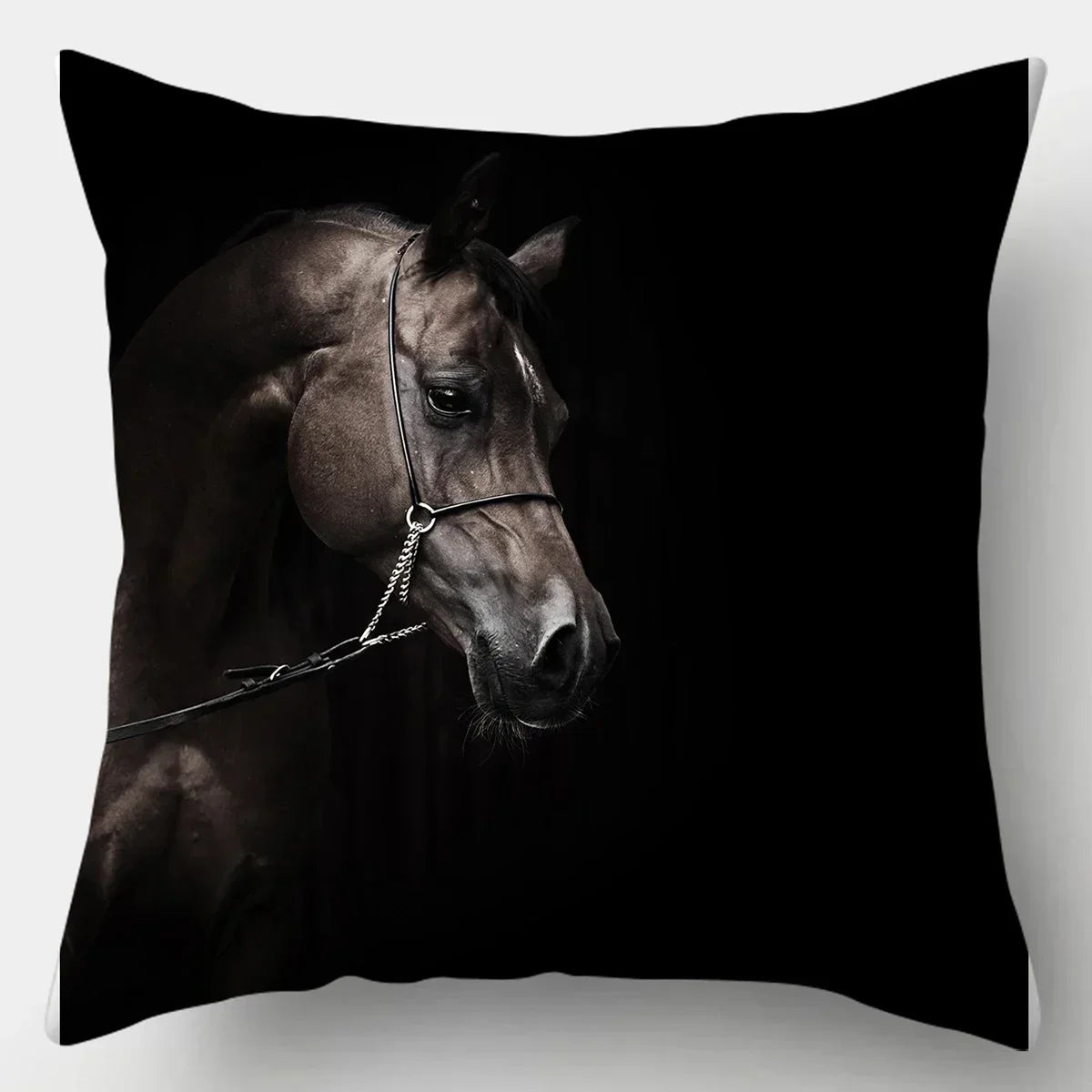 45x45cm Pillow Case Home Decor Pillows Covers Sofa Bedroom Wild Animal Pillow Case Pillows Lion Horse... - House Of Avana