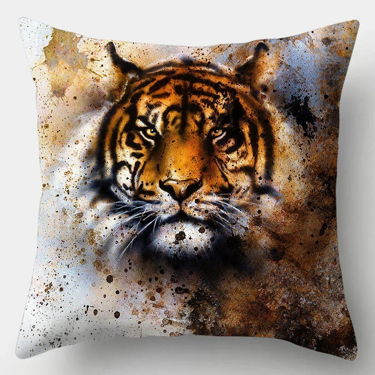 45x45cm Pillow Case Home Decor Pillows Covers Sofa Bedroom Wild Animal Pillow Case Pillows Lion Horse... - House Of Avana