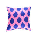 Canvello Turkish Handmade Decorative Silk Pillow - 20" X 20", front view - House Of Avana