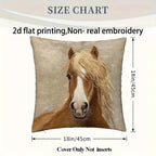 Pillow - Plush Brown 45x45cm