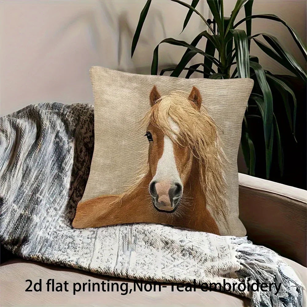 Pillow - Plush Brown 45x45cm