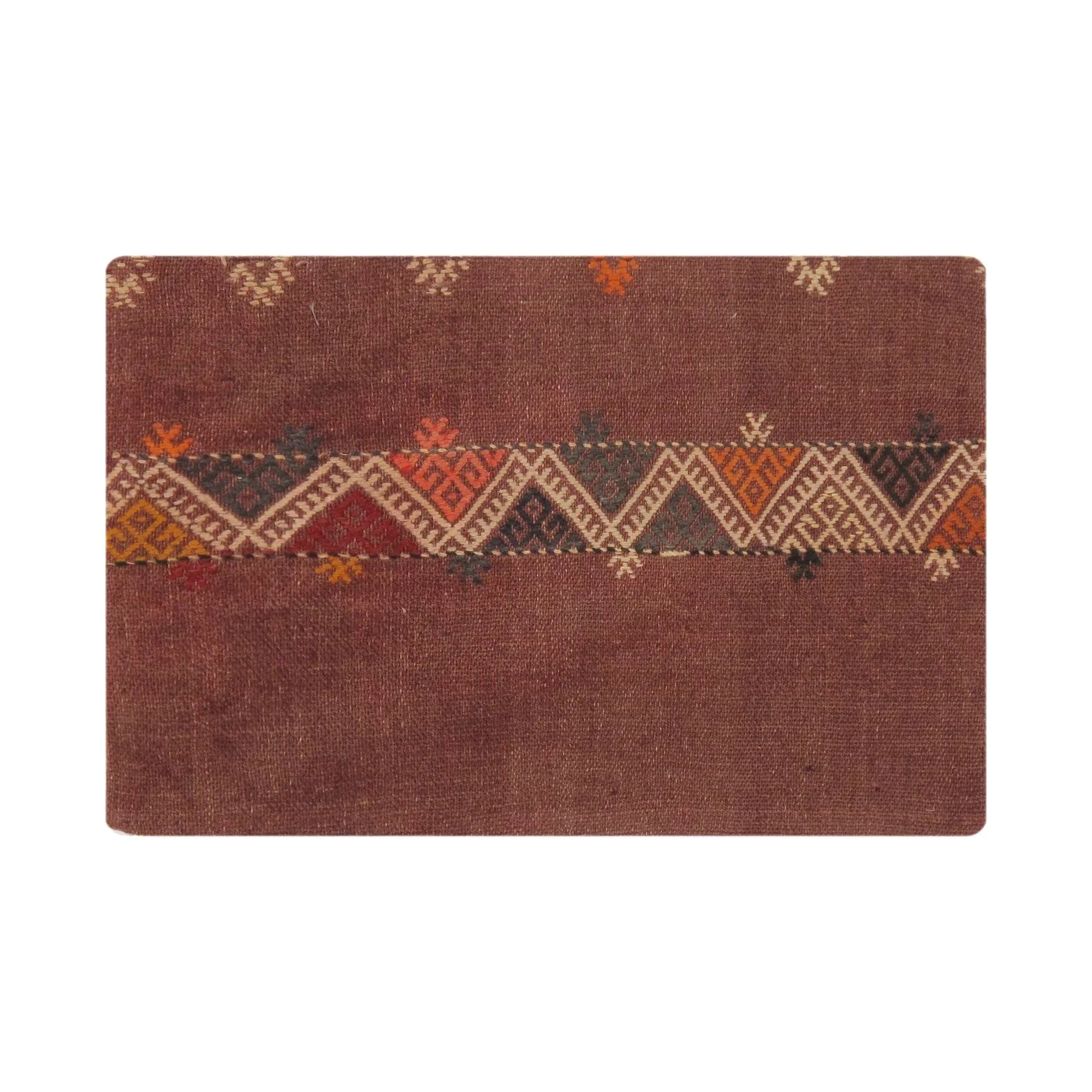 Canvello Vintage Turkish Accent Pillow Cover Multicolor - 15" X 23", front view - House Of Avana