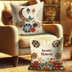 Pillowcase - Floral Polyester Lantern 45cm