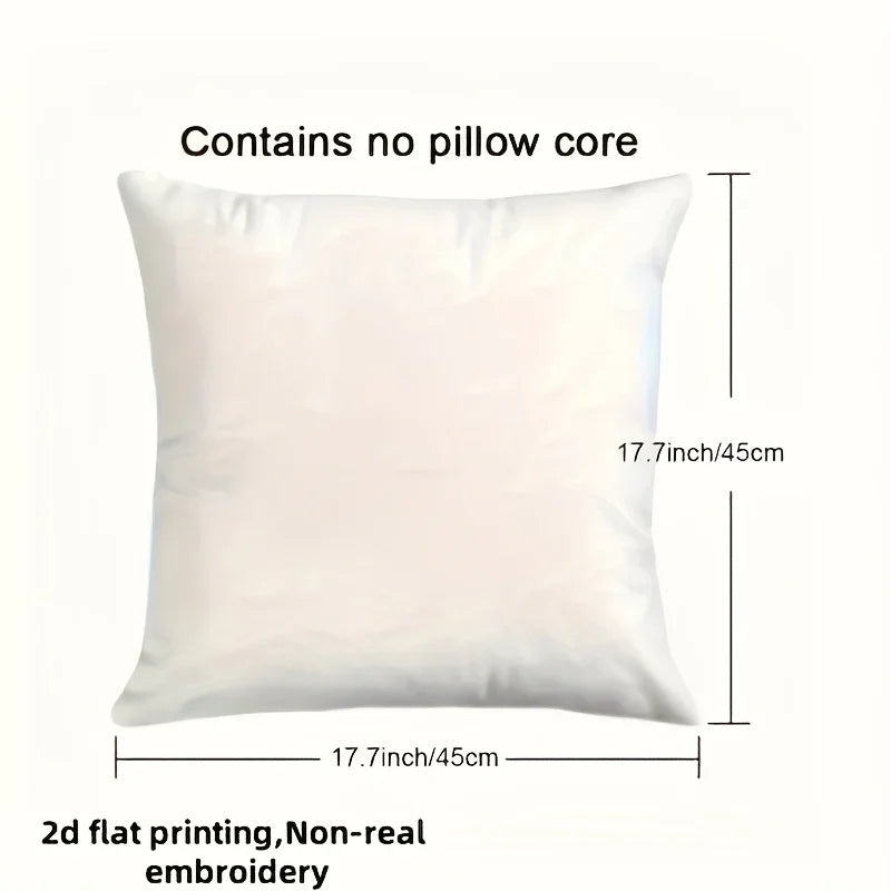 Pillowcase - Modern Polyester Square 45x45cm