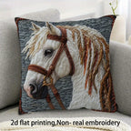 Pillowcase - Plush White 45x45cm