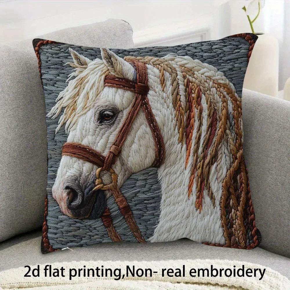 Pillowcase - Plush White 45x45cm
