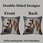 Pillowcase - Plush White 45x45cm
