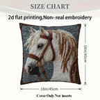 Pillowcase - Plush White 45x45cm