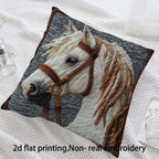 Pillowcase - Plush White 45x45cm