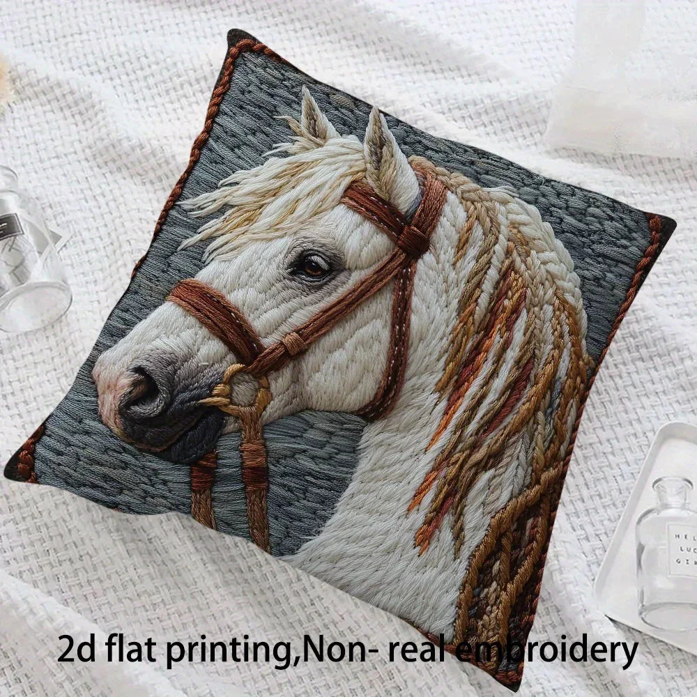 Pillowcase - Plush White 45x45cm