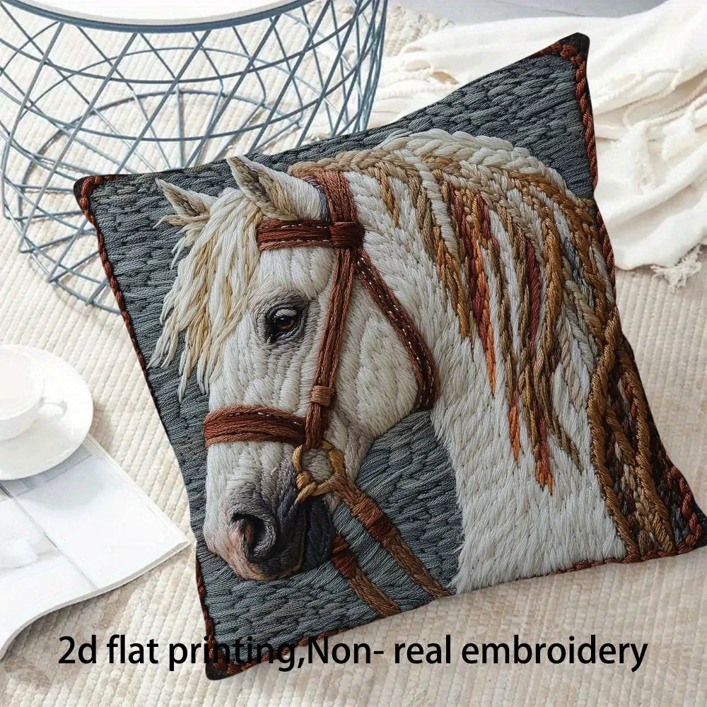 Pillowcase - Plush White 45x45cm