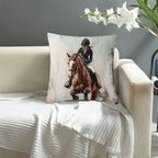 Pillowcase - Soft Plush Horse 45x45cm
