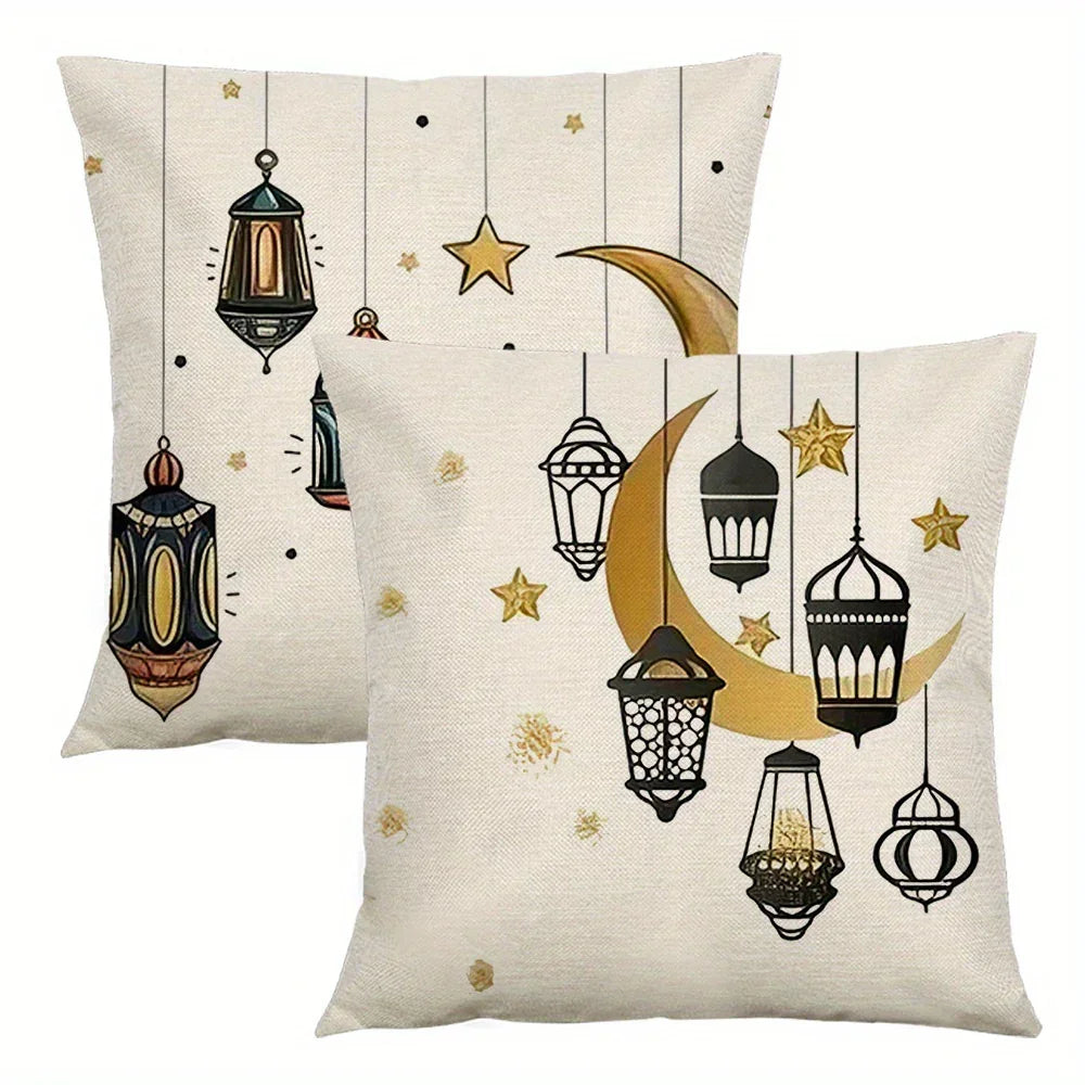 Pillowcase - Vintage Cotton Star Print