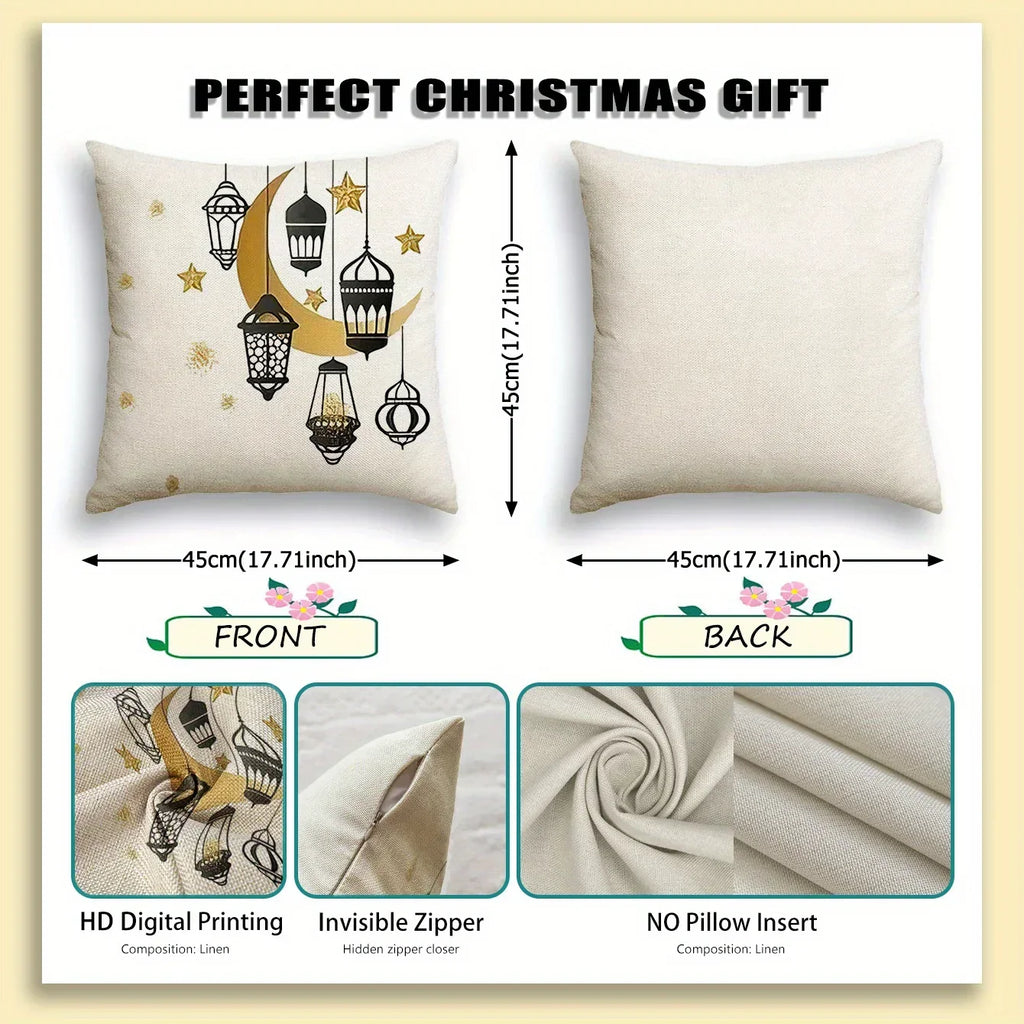 Pillowcase - Vintage Cotton Star Print
