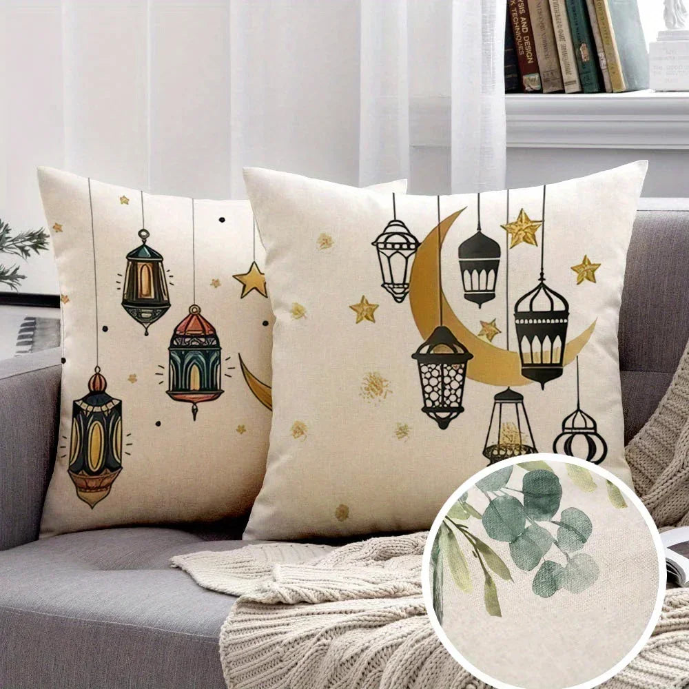 Pillowcase - Vintage Cotton Star Print