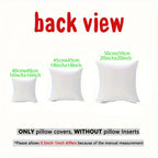 Pillowcase - Zipper Polyester Star Moon