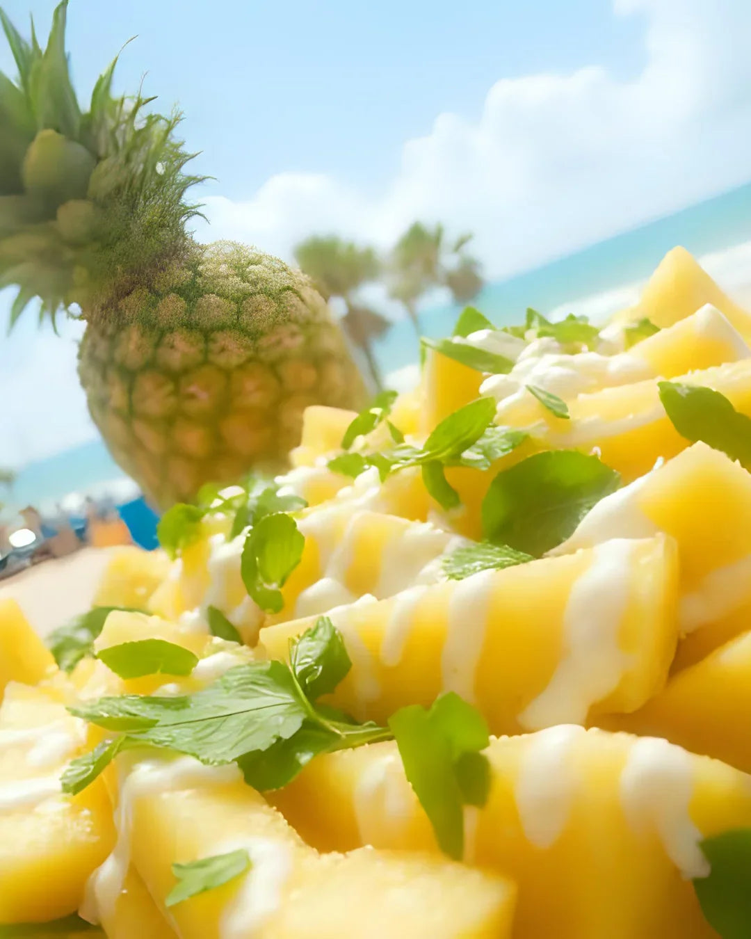 Pineapple Cilantro - 12oz Soy Candle Augustine + Matter Candle Studio LLC