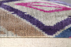 Canvello Luxury Pink Purple Beige Pillow for Couch | X in (40 X Cm), detail shot - House Of Avana