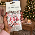 Pink Christmas Freshie