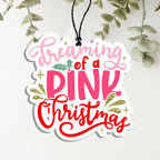 Pink Christmas Freshie Gia Roma