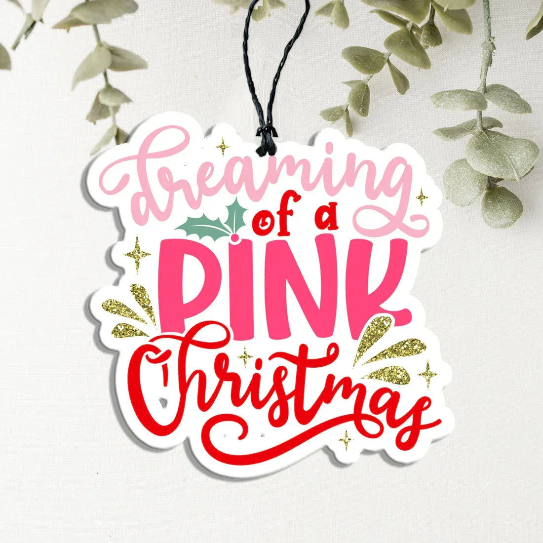 Pink Christmas Freshie Gia Roma