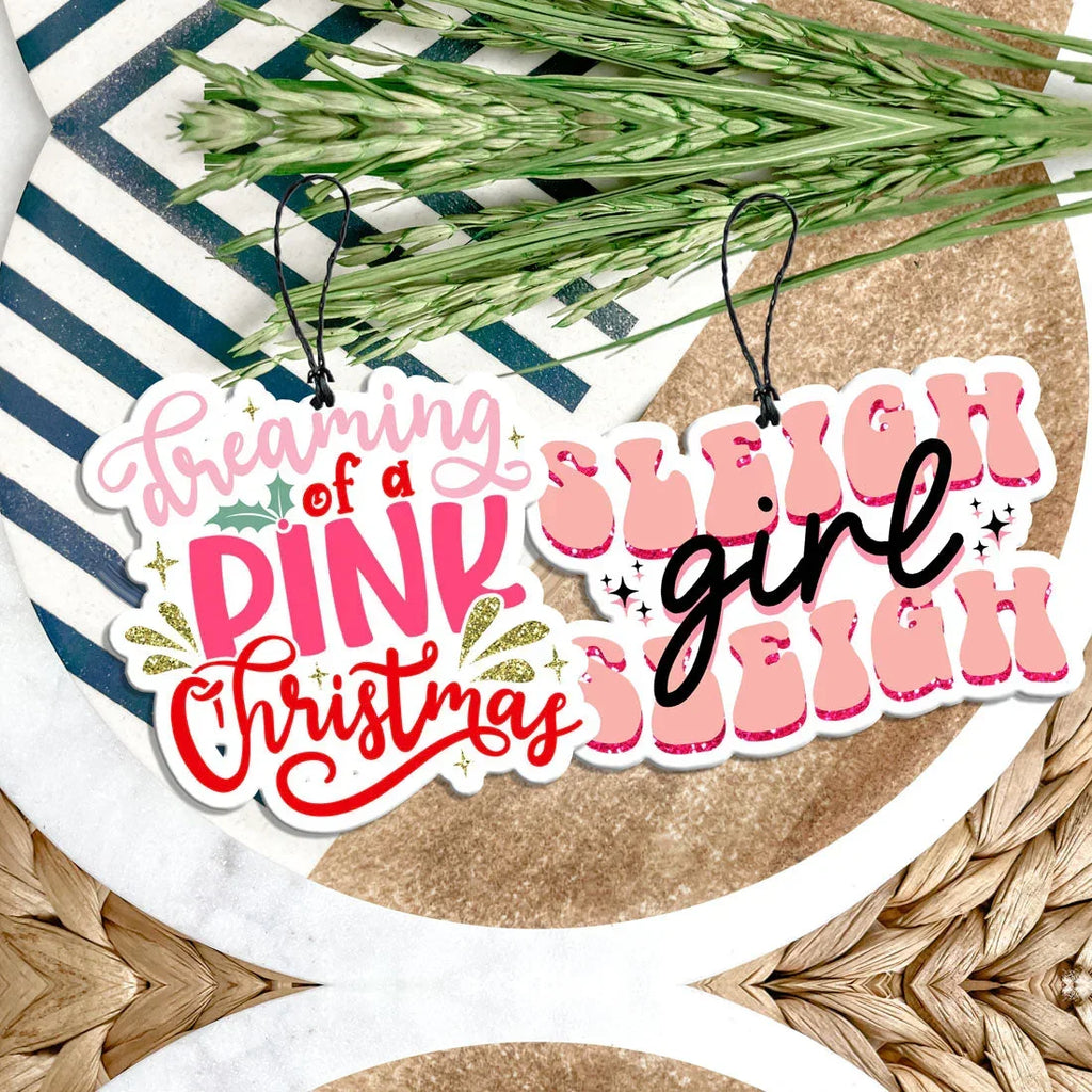 Pink Christmas Freshie Gia Roma