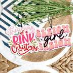 Pink Christmas Freshie Gia Roma