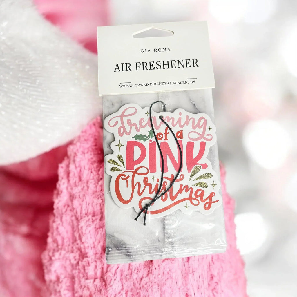 Pink Christmas Freshie Gia Roma