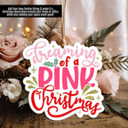 Pink Christmas Freshie Gia Roma